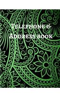 Telephone & Address Book: (1 Large Print)