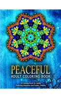 PEACEFUL ADULT COLORING BOOK - Vol.16