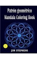 Patrón geométrico Mandala Coloring Book