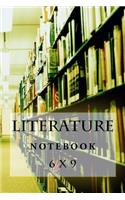 Literature Notebook: 6 x 9