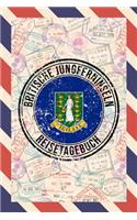 Britische Jungferninseln Reisetagebuch: A5 Reise Journal I Notizbuch I Urlaubs Planer I Road trip Planer I Travel notebook I 6X9 Pocket journal I Geschenk für Backpacker