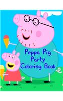 Peppa Pig Party Coloring Book