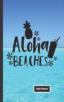 Aloha Beaches 2020 Planner: Fun Gift Organizer - Calendar - Planner