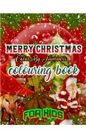 Merry Christmas Color by Numbers Coloring Book for Kids: a beautiful colouring book with Christmas Coloring for Children, boy, girls, kids Ages 2-4,3-5,4-8