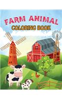 Farm Animal Coloring Book