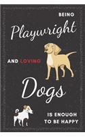 Playwright & Dogs Notebook