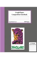Graph Composition Notebook 5 Squares per inch 5x5 Quad Ruled 5 to 1 100 Pages