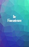 Der Feuerwehrmann: 120 leere linierte Seiten in A5 Softcover - Perfekt als Notizbuch oder Journal für alle Studenten, Auszubildende und Lehrenden - Ideal für Aufzeichn