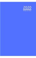 2020 A5 Diary Week To View Planner For All Occasions