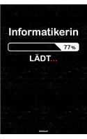Informatikerin Lädt... Notizbuch