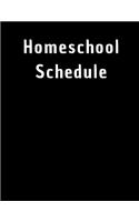Homeschool Schedule