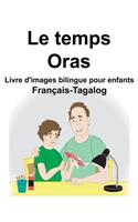 Français-Tagalog Le temps/Oras Livre d'images bilingue pour enfants