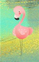 Pretty Pink Bird Lined Notebook.