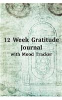 12 Week Gratitude Journal with Mood Tracker