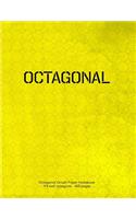Octagonal Graph Paper Notebook 1/4 inch octagons 160 pages