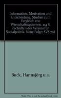 Information, Motivation Und Entscheidung