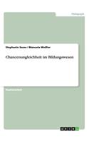 Chancenungleichheit Im Bildungswesen