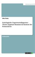 Soziologische Gegenwartsdiagnosen - Thesen Zygmunt Baumans im Kontext der Postmoderne