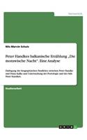 Peter Handkes balkanische Erzählung 