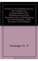 Pretests in Der Marktforschung.
