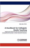 Handbook for Collegiate Studio Teaching