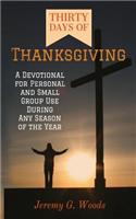 Thirty Days of Thanksgiving