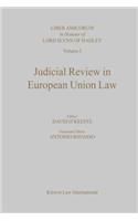 Judicial Review in European Union Law