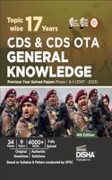 Cds & Cds Ota 16 Years General Knowledge Topic Wise Solved Papers (2007 - 2022)
