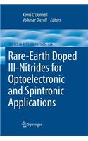 Rare-Earth Doped III-Nitrides for Optoelectronic and Spintronic Applications