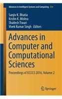 Advances in Computer and Computational Sciences