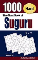 Giant Book of Suguru: 1000 Hard Number Blocks (9x9) Puzzles