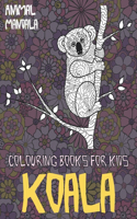 Mandala Colouring Books for Kids - Animal - Koala