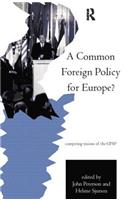 A Common Foreign Policy for Europe?