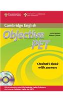 Objective Pet Self-Study Pack (Student's Book with Answers and Audio Cds(3)): Student's Book With Answers