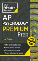 Princeton Review AP Psychology Premium Prep: For the New 2025 Exam: 3 Practice Tests + Digital Practice + Content Review