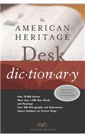The American Heritage Desk Dictionary