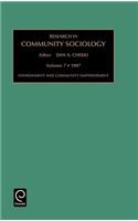 Research in Community Sociology