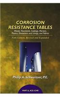 Corrosion Resistance Tables: Metals, Nonmetals, Coatings, Mortars, Plastics, Elastomers, and Linings and Fabrics, Fifth Edition (4 Volume Set)