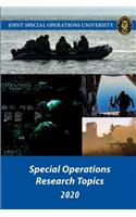 Special Operations Research Topics 2020