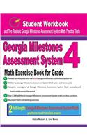 Georgia Milestones Assessment System Math Exercise Book for Grade 4