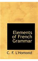 Elements of French Grammar: (English)
