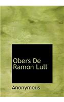 Obers de Ramon Lull