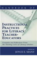 Handbook of Instructional Practices for Literacy Teacher-educators