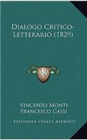 Dialogo Critico-Letterario (1829)