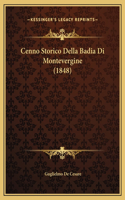 Cenno Storico Della Badia Di Montevergine (1848)