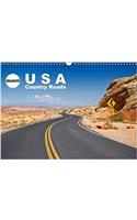 USA Country Roads 2018: Lonely Trips in North America(Calvendo Places)
