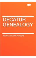 Decatur Genealogy