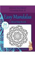 Easy Mandalas Colouring Book