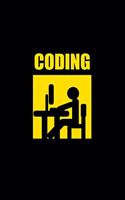 Funny Hacking Coding Journal: 110 Pages 6x9 Inch