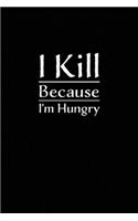 I Kill Because I'm Hungry